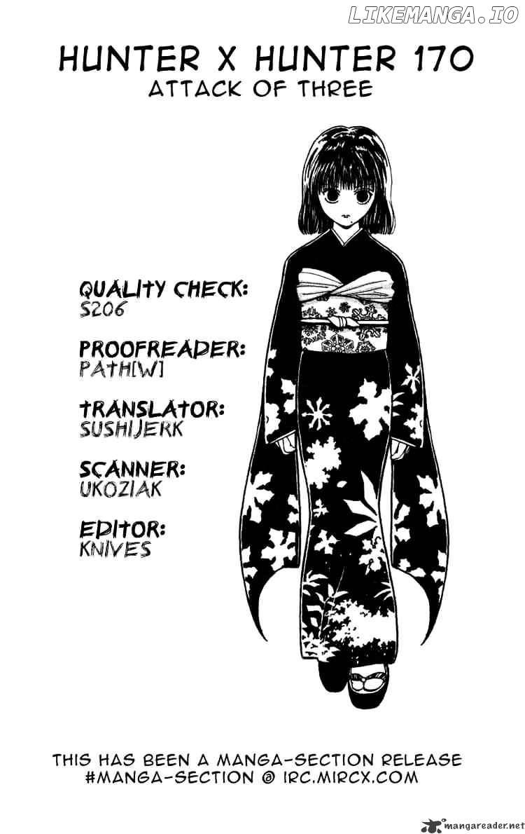 Hunter x Hunter, Chapter 170 image 16